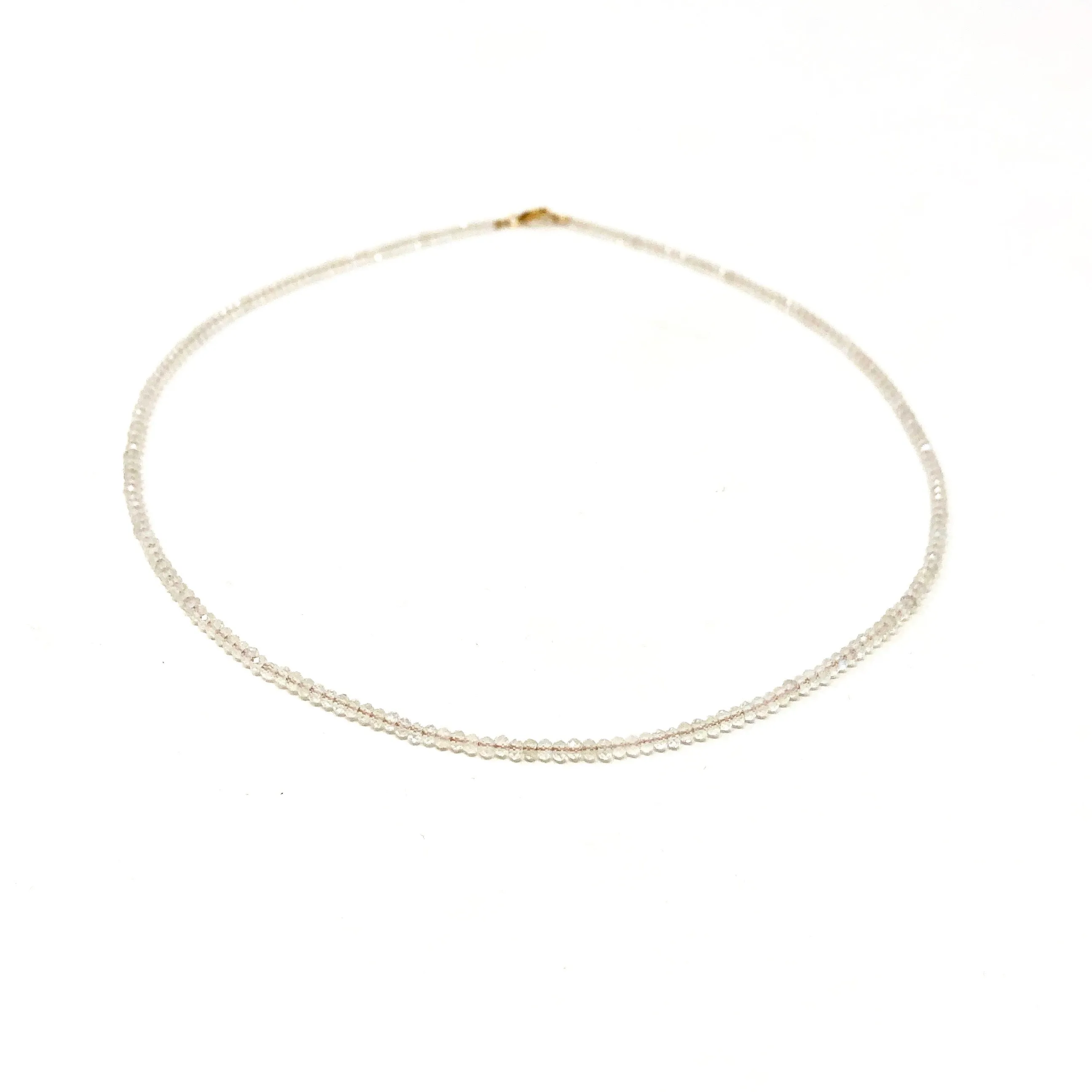 MOONSTONE Beaded Necklace