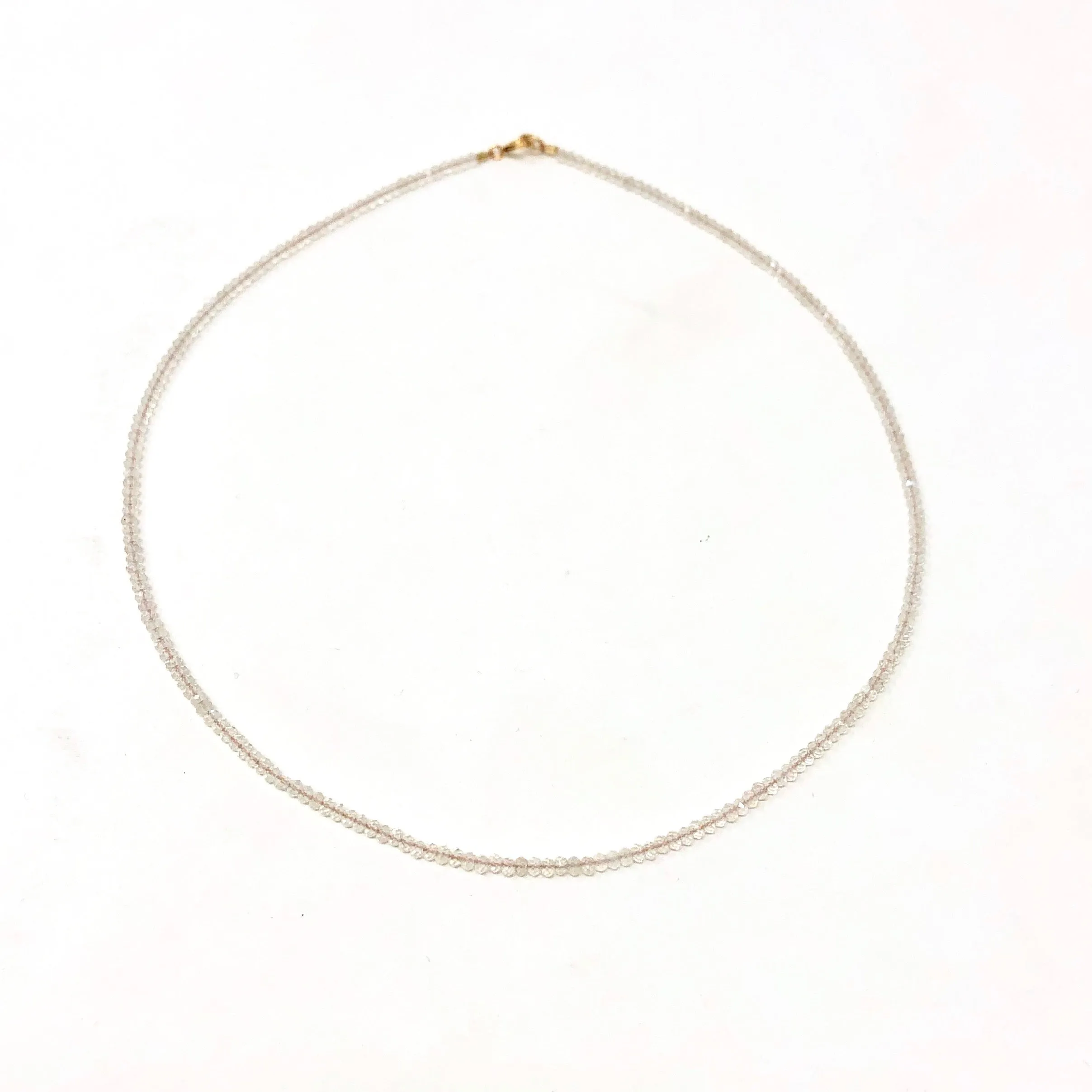 MOONSTONE Beaded Necklace