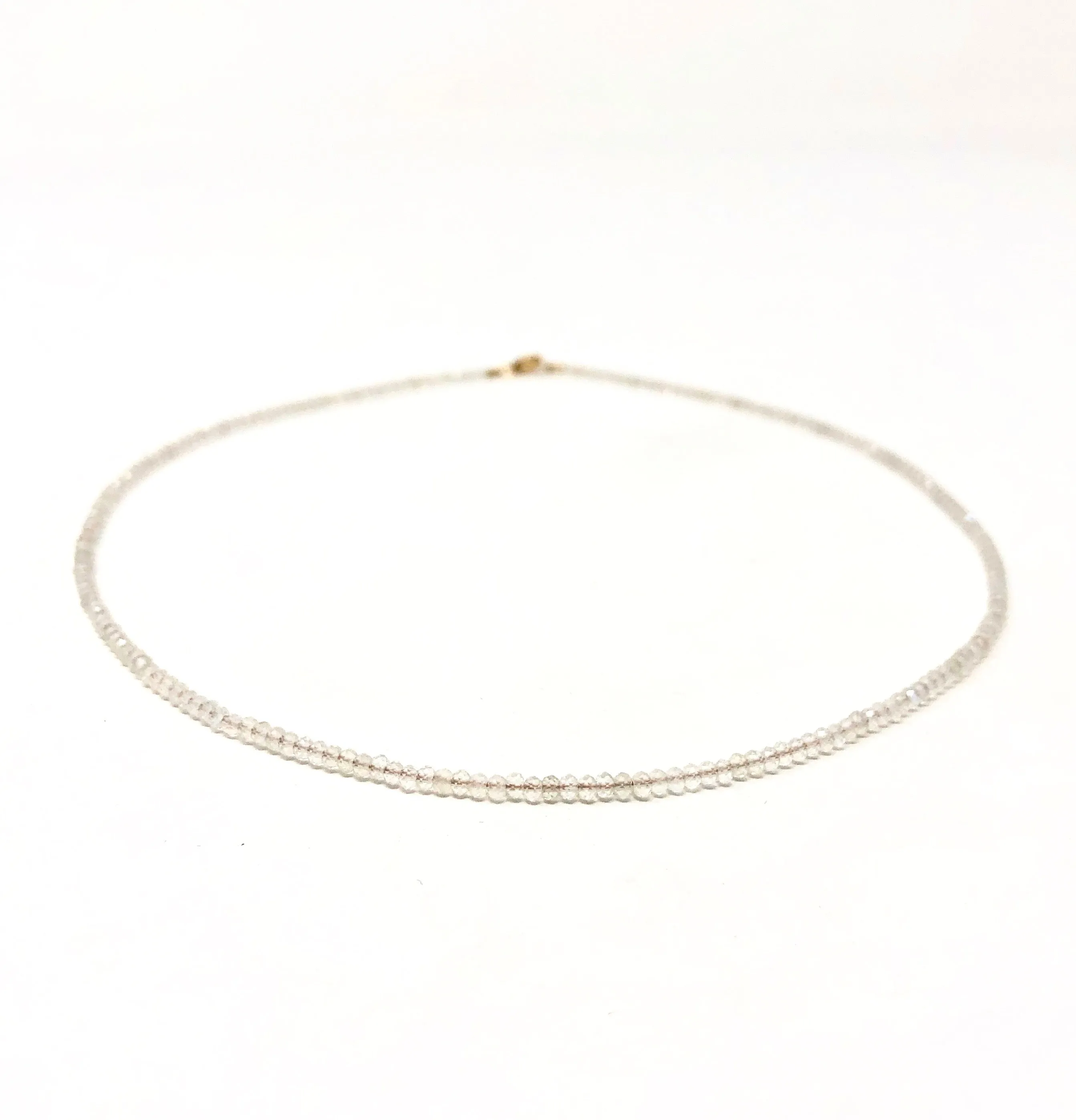 MOONSTONE Beaded Necklace