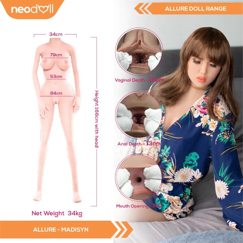 Neodoll Allure - Madisyn - Realistic Sex Doll - 166cm