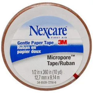 Nexcare Gentle Tape 12mmx9.1m Tan