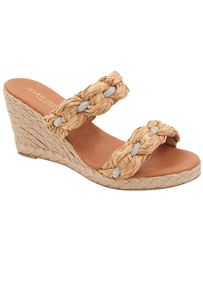 Nolita Crystal Espadrille Wedge