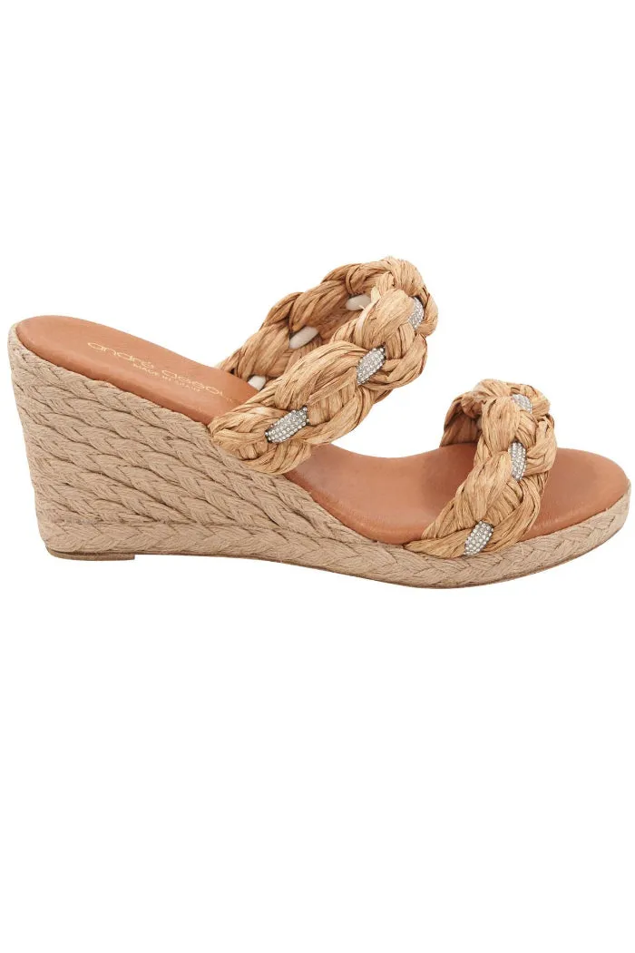 Nolita Crystal Espadrille Wedge
