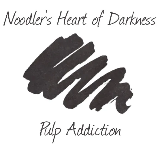 Noodler's All Blacks Ink Sample Package (10)