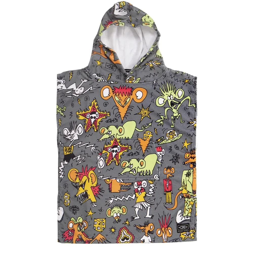 O&E TODDLERS IRVINE LIGHTWEIGHT HOODED PONCHO
