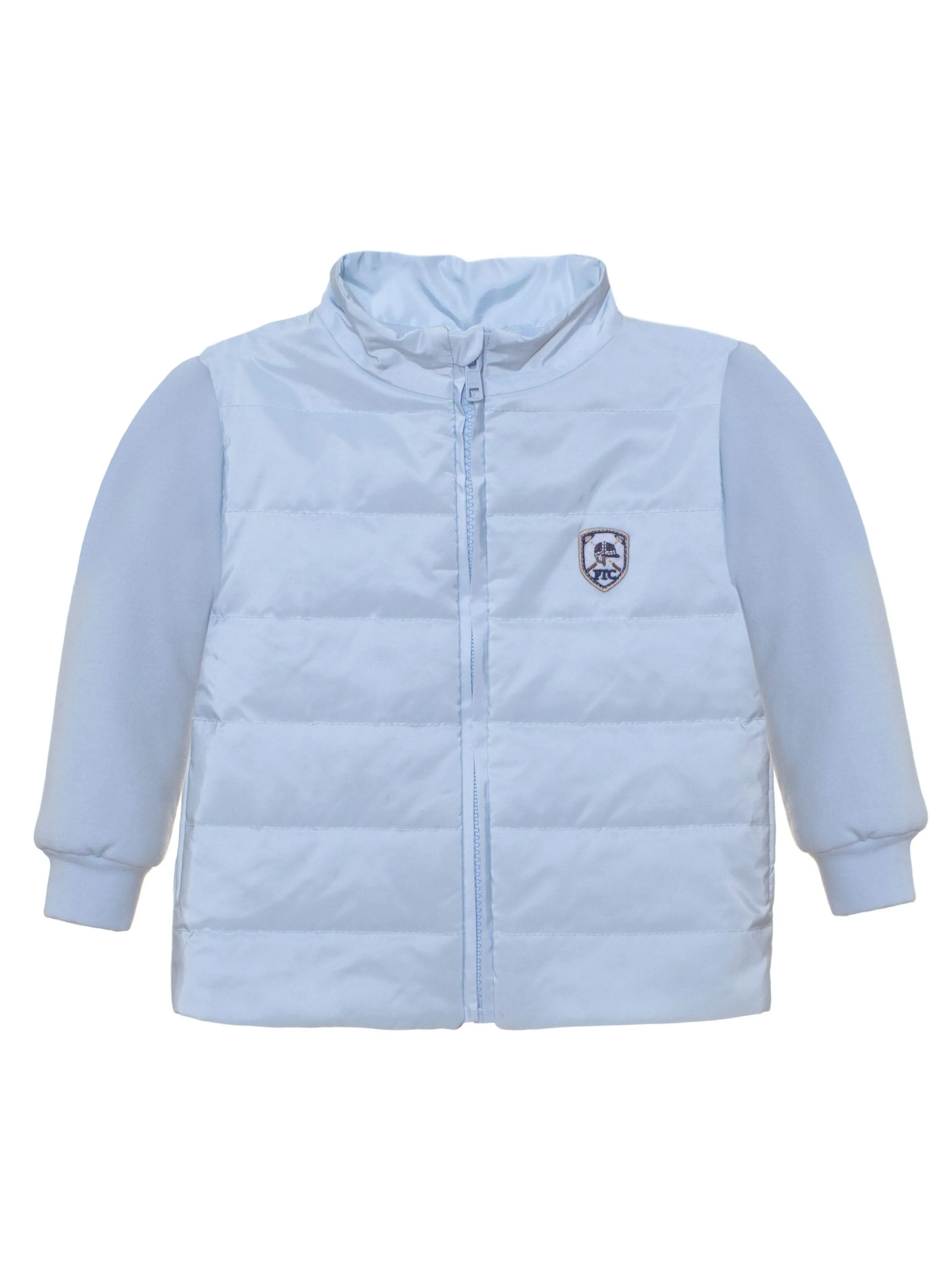 Patachou Blue Lightweight padded jacket