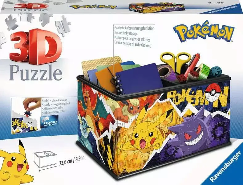 Pokemon 3D Puzzle - Storage Box