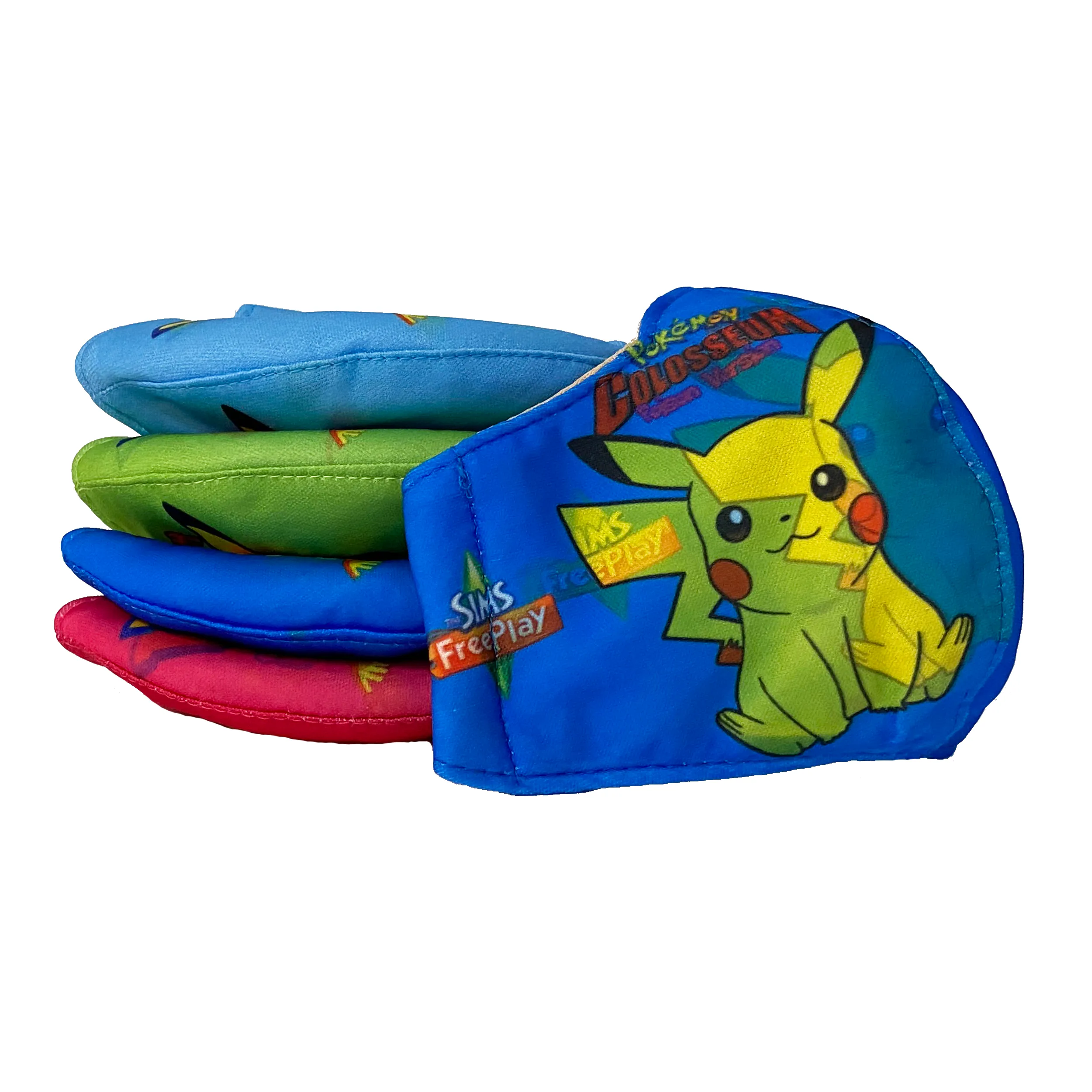 Pokemon Face Mask - Washable & Reusable Mask with Dust Filter - Contour Face Mask for Kids