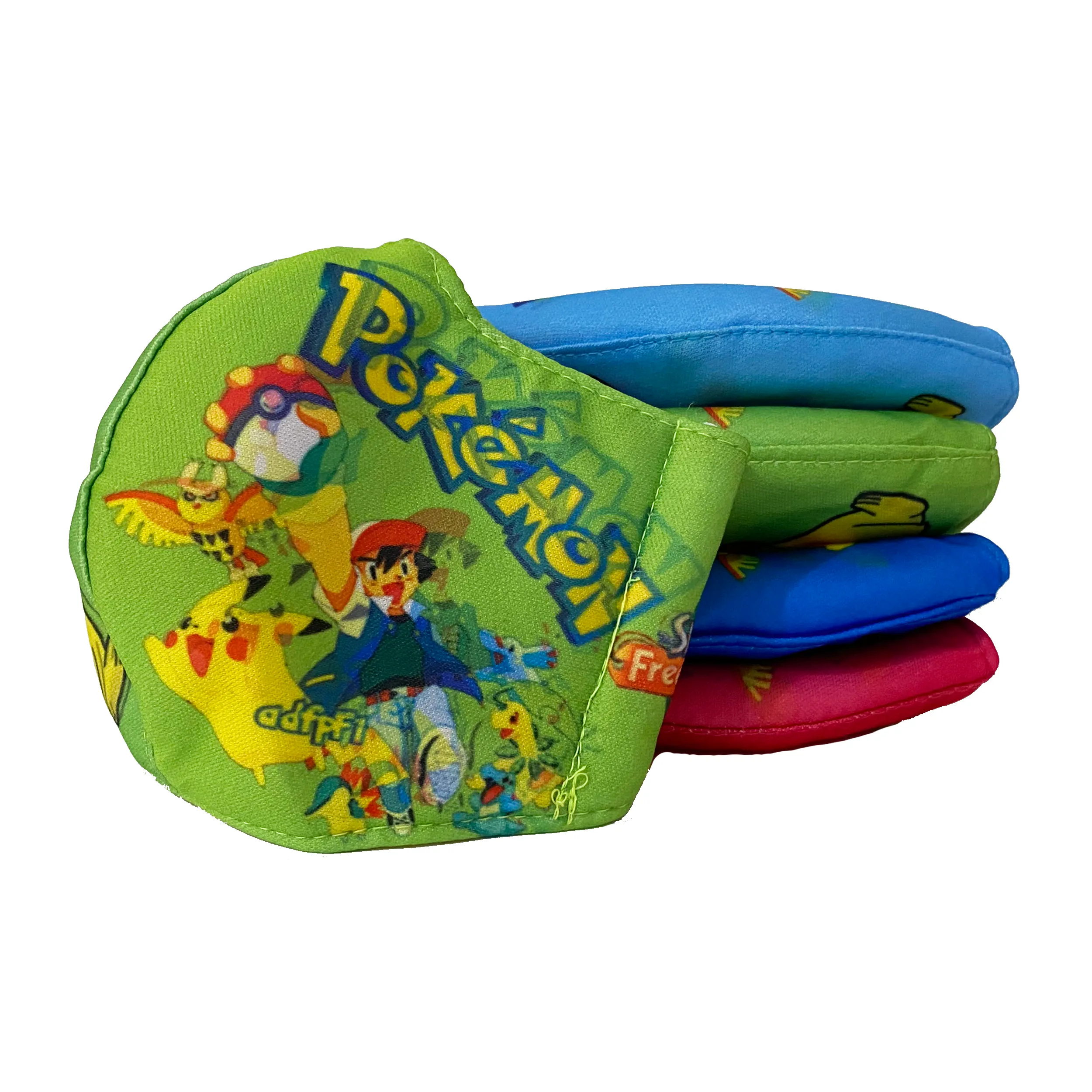 Pokemon Face Mask - Washable & Reusable Mask with Dust Filter - Contour Face Mask for Kids