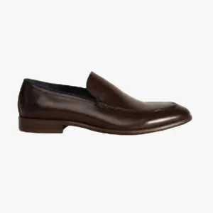 Polo Mens Slip On Loafer Formal Shoe Brown