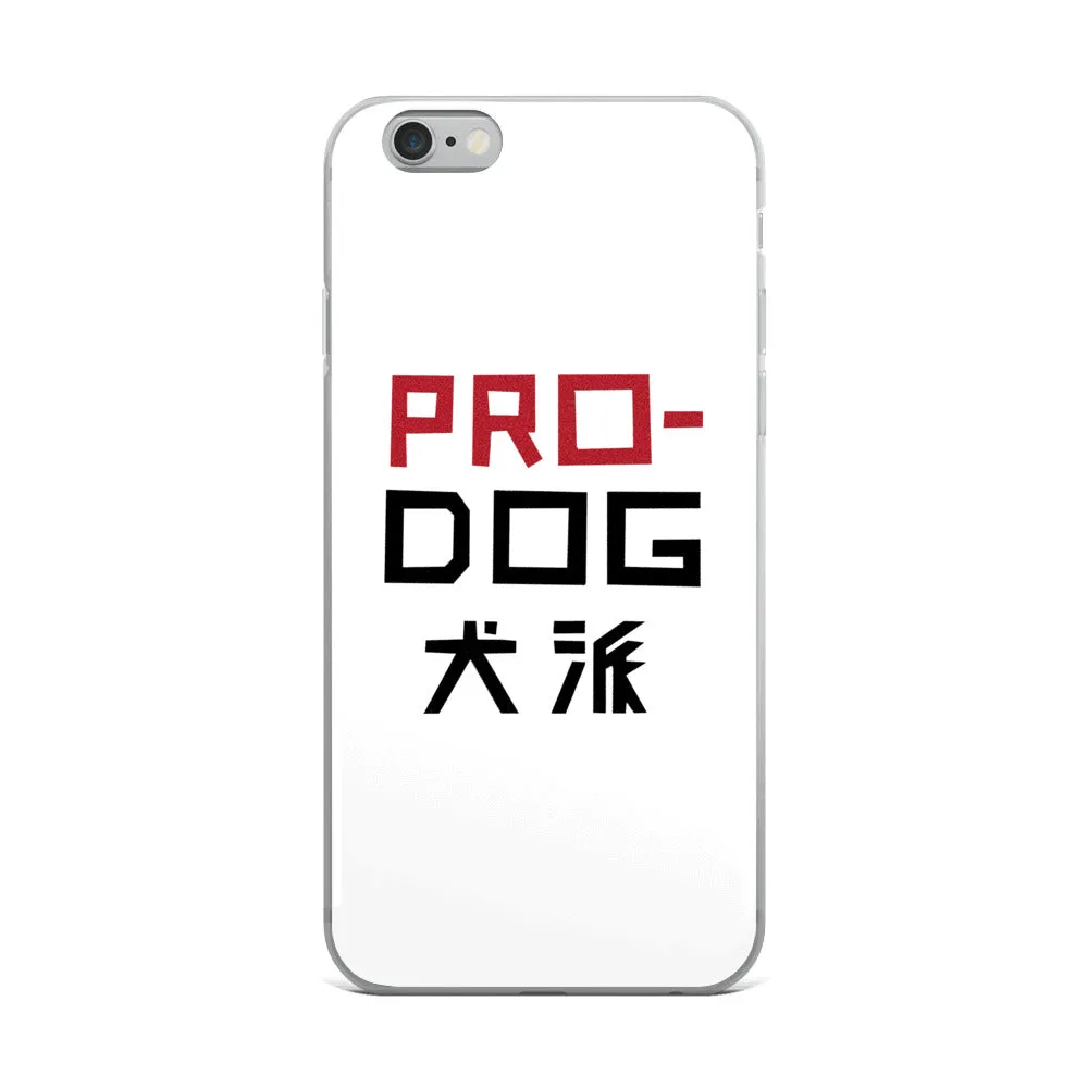 Pro Dog iPhone Case