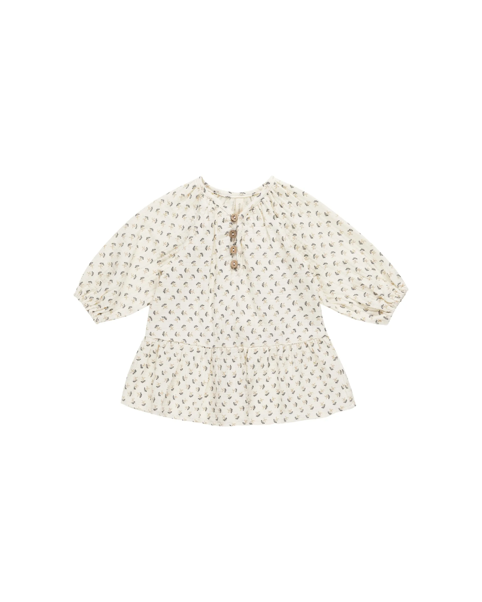 QUINCY MAE Organic Lany Dress || French Flora