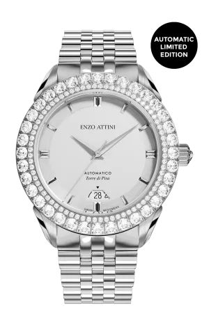 "Torre di Pisa" Automatic - President Bracelet / Swiss Movement.