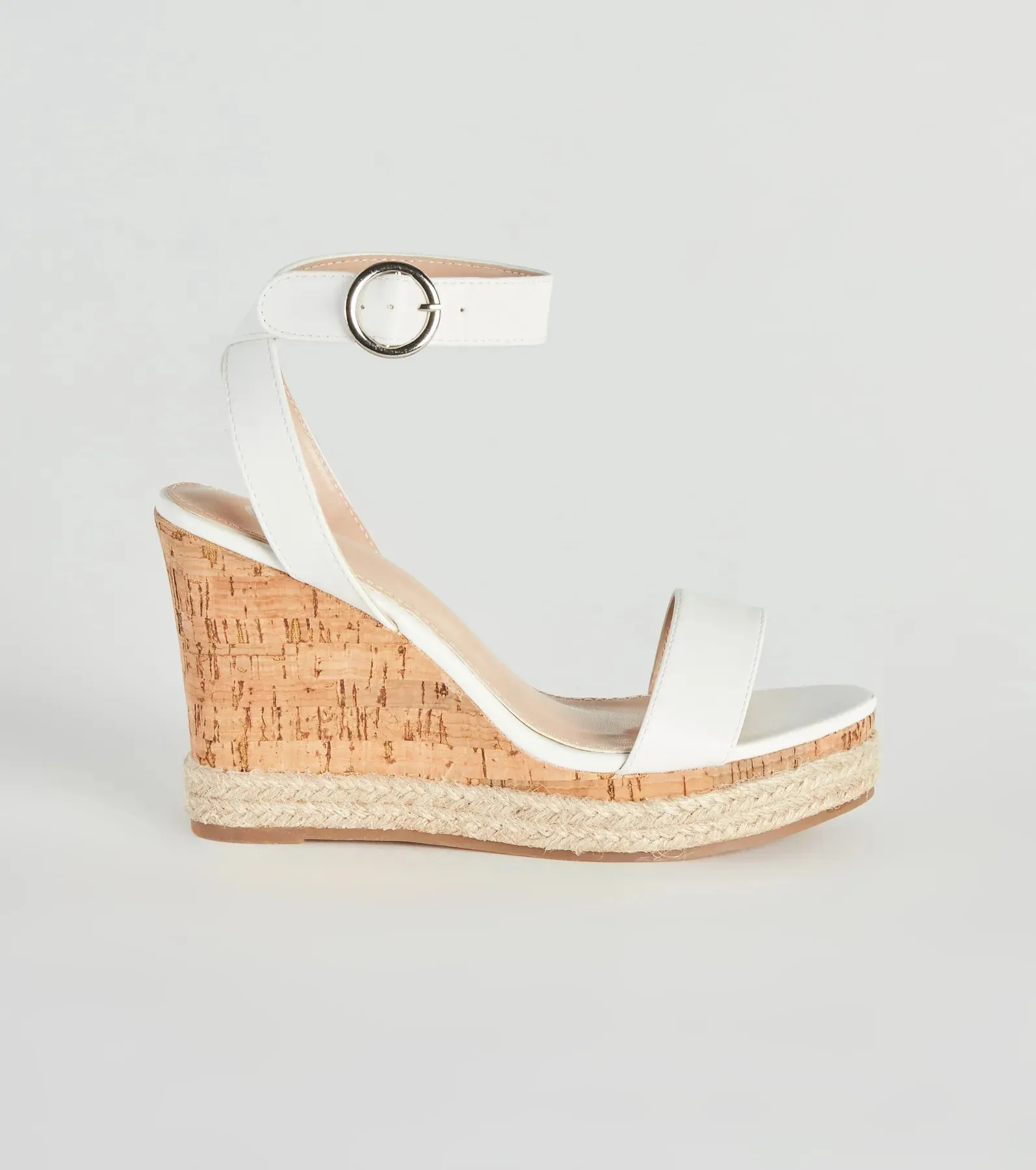 Ready For Brunch Cork Espadrille Wedges