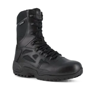 Reebok Rapid Response 8" Stealth Waterproof Side-Zip Tactical Boots - RB8877