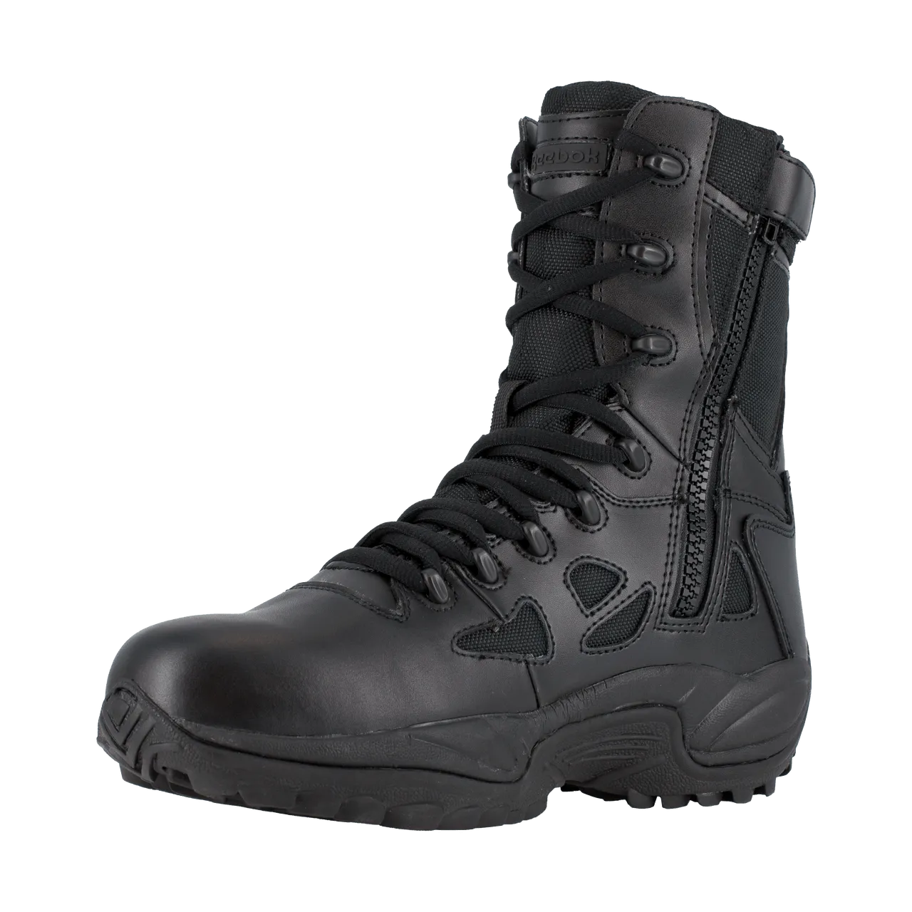 Reebok Rapid Response 8" Stealth Waterproof Side-Zip Tactical Boots - RB8877