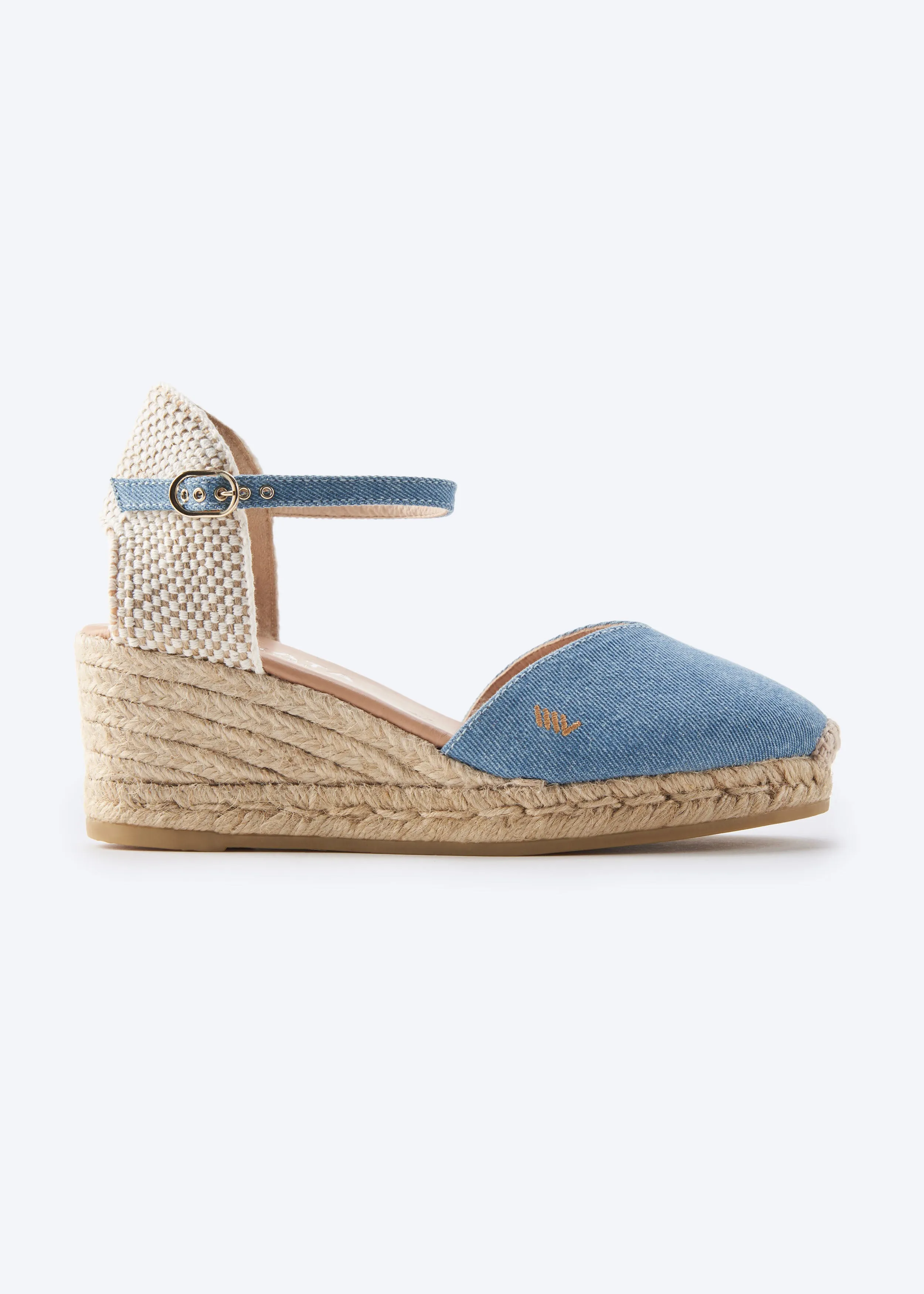 Reus Limited Edition Canvas Espadrille Wedges