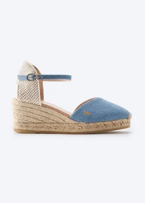 Reus Limited Edition Canvas Espadrille Wedges