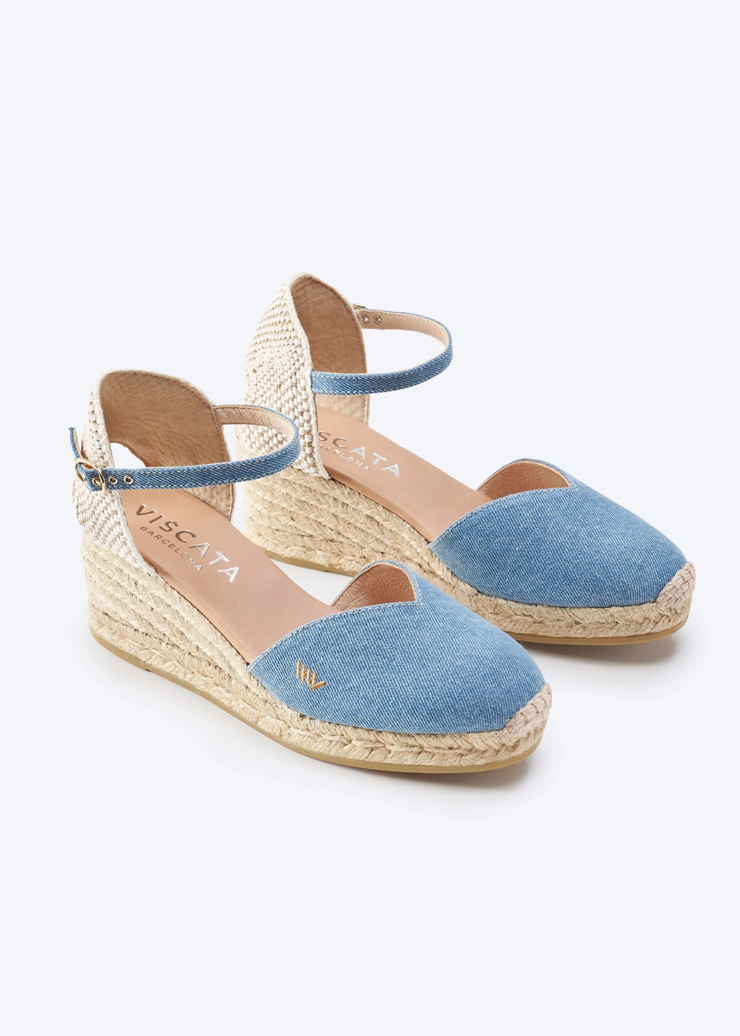 Reus Limited Edition Canvas Espadrille Wedges