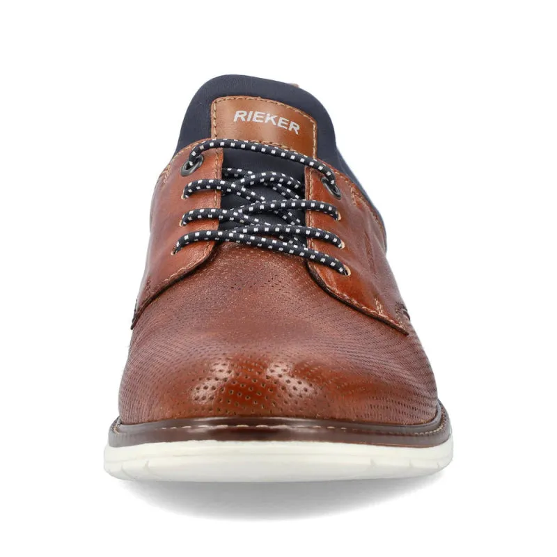 Rieker Men's Dustin 14450-22 - Brown/Navy