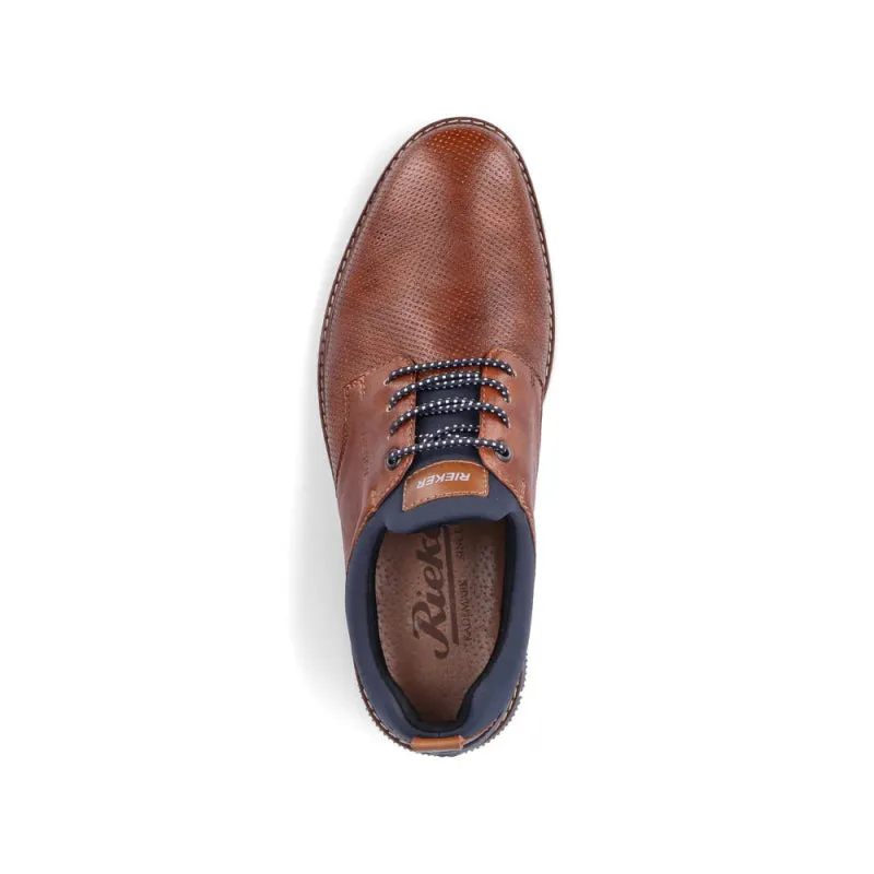 Rieker Men's Dustin 14450-22 - Brown/Navy