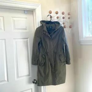 Roots - Hooded Army Lightweight Jacket - Green - XS