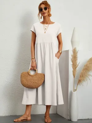 Sage - Casual Spring Dress