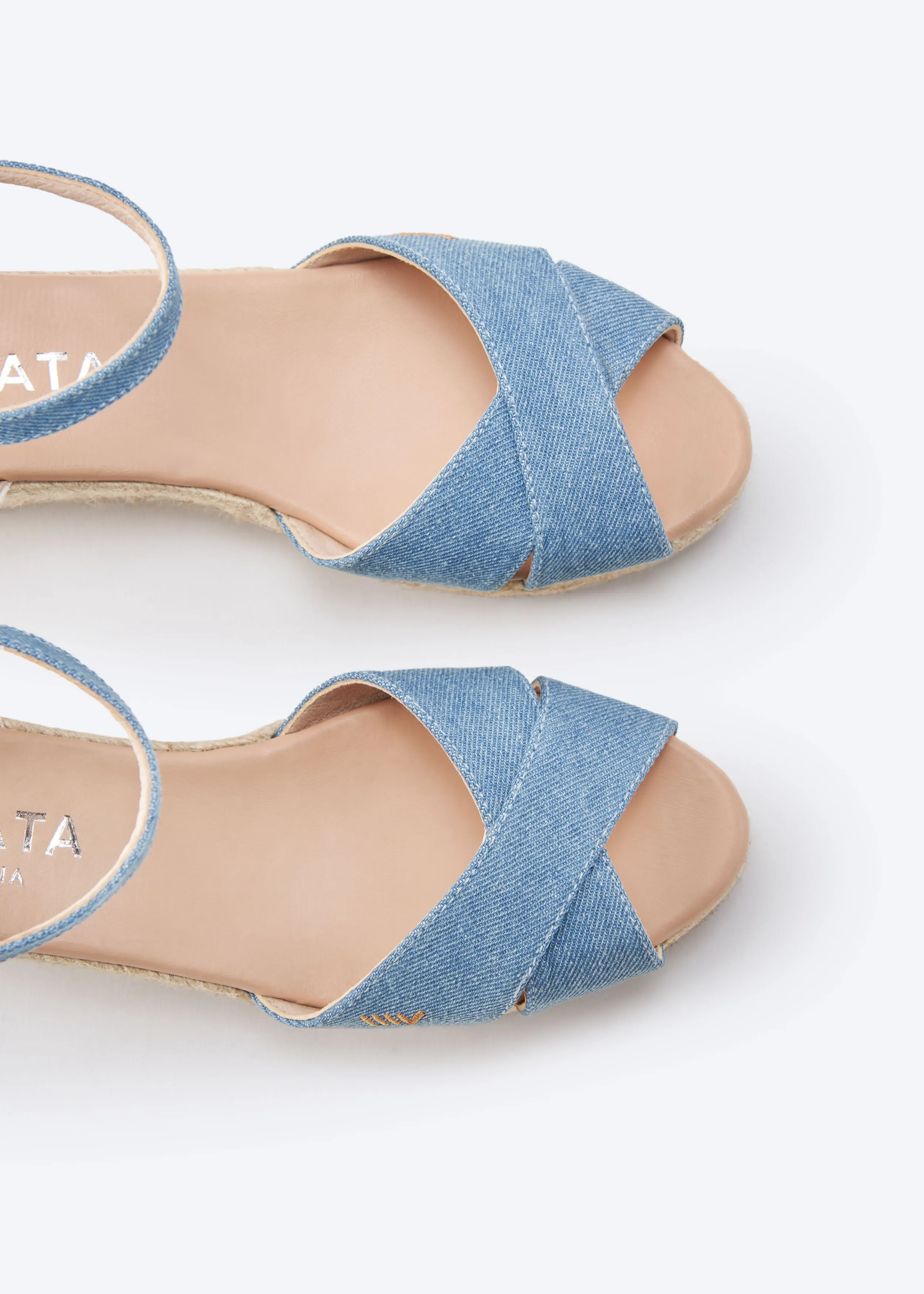 Salina Limited Edition Canvas Espadrille Sandal Wedges