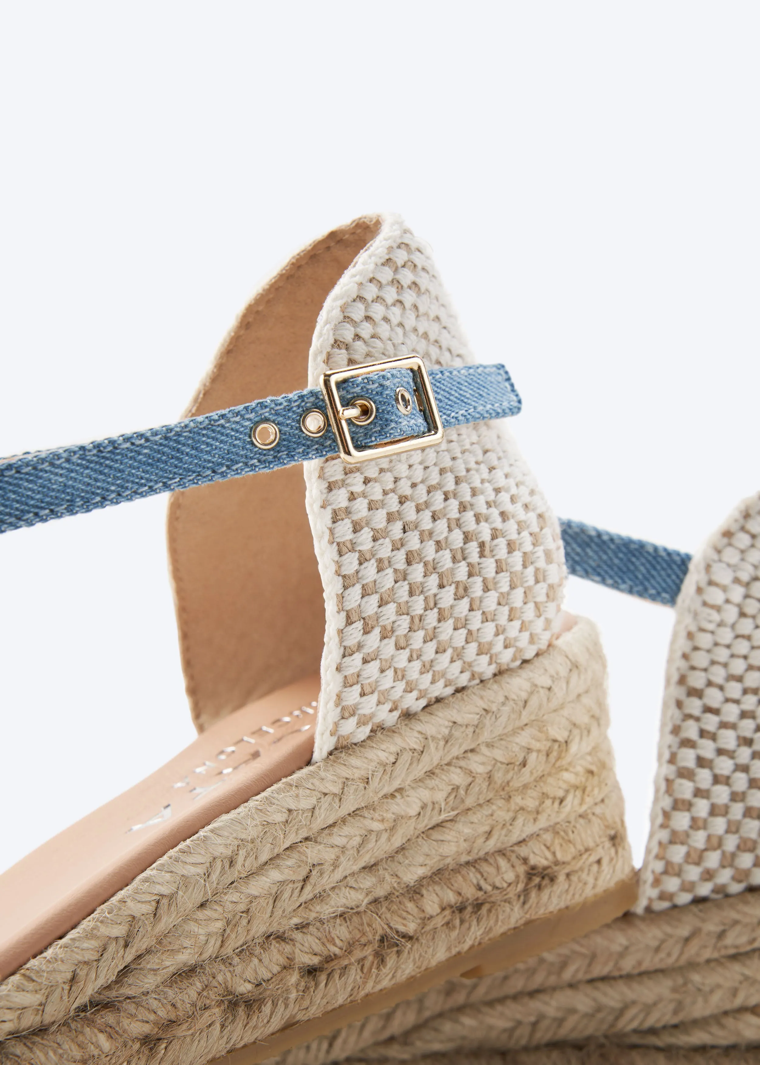 Salina Limited Edition Canvas Espadrille Sandal Wedges