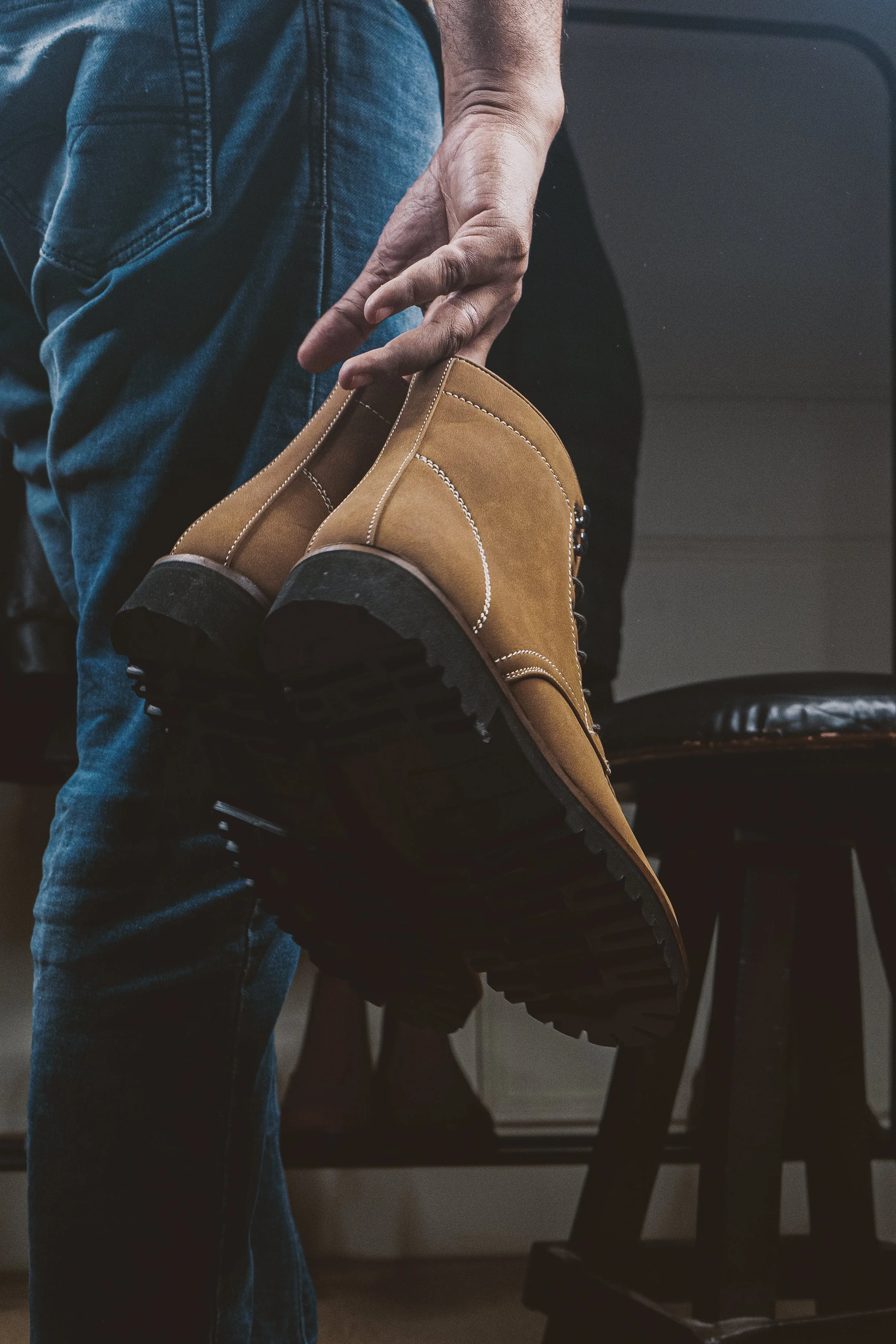 Sentinel Cinnamon Suede Boots