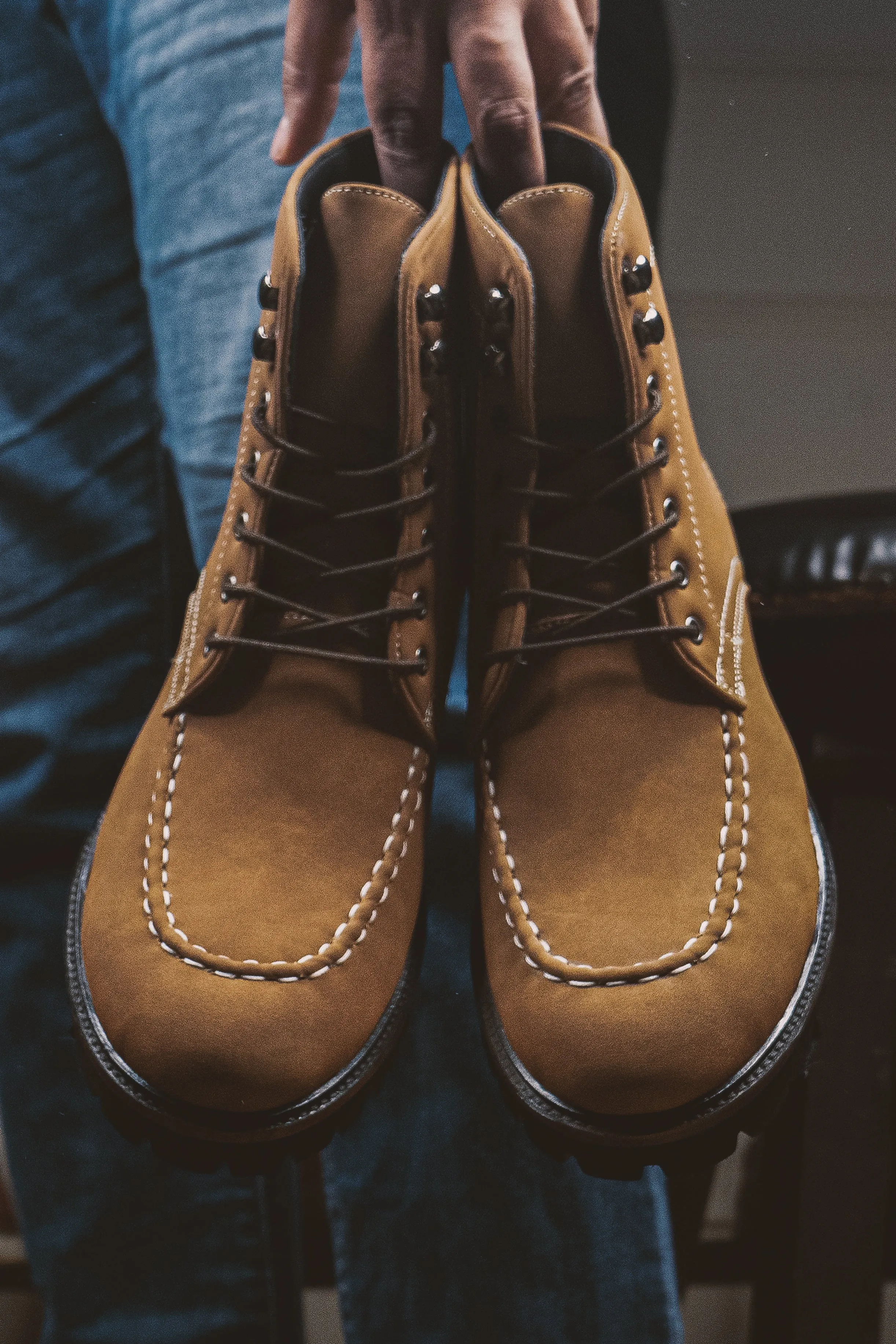 Sentinel Cinnamon Suede Boots
