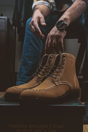 Sentinel Cinnamon Suede Boots