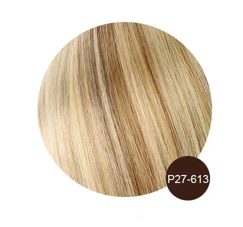 Silk Base Top Real Human Hair Extension With Thin Breathable Blonde Hair Toppers