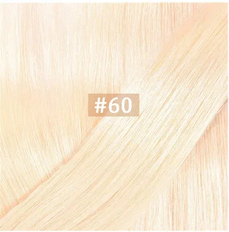 Silk Base Top Real Human Hair Extension With Thin Breathable Blonde Hair Toppers