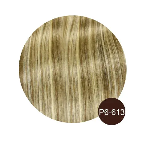 Silk Base Top Real Human Hair Extension With Thin Breathable Blonde Hair Toppers