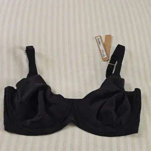 SKIMS Fits Everybody Unlined Demi Bra Size:38DDD Onyx
