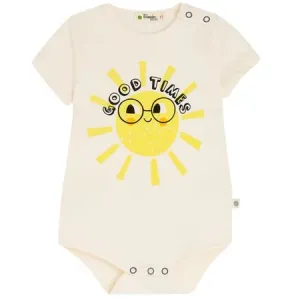 Smiley Sunshine Short Sleeve Bodysuit