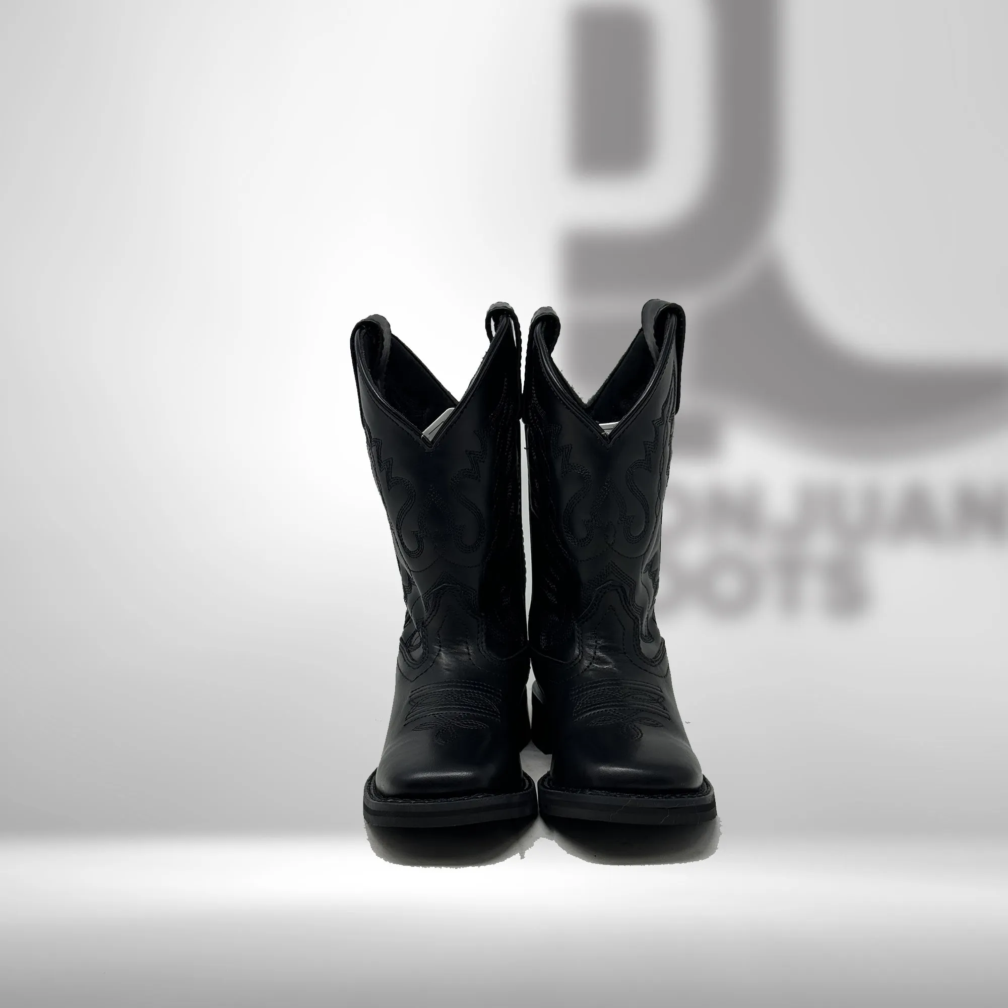 Smoky Mountain Children's Black Outlaw Boots 3756c