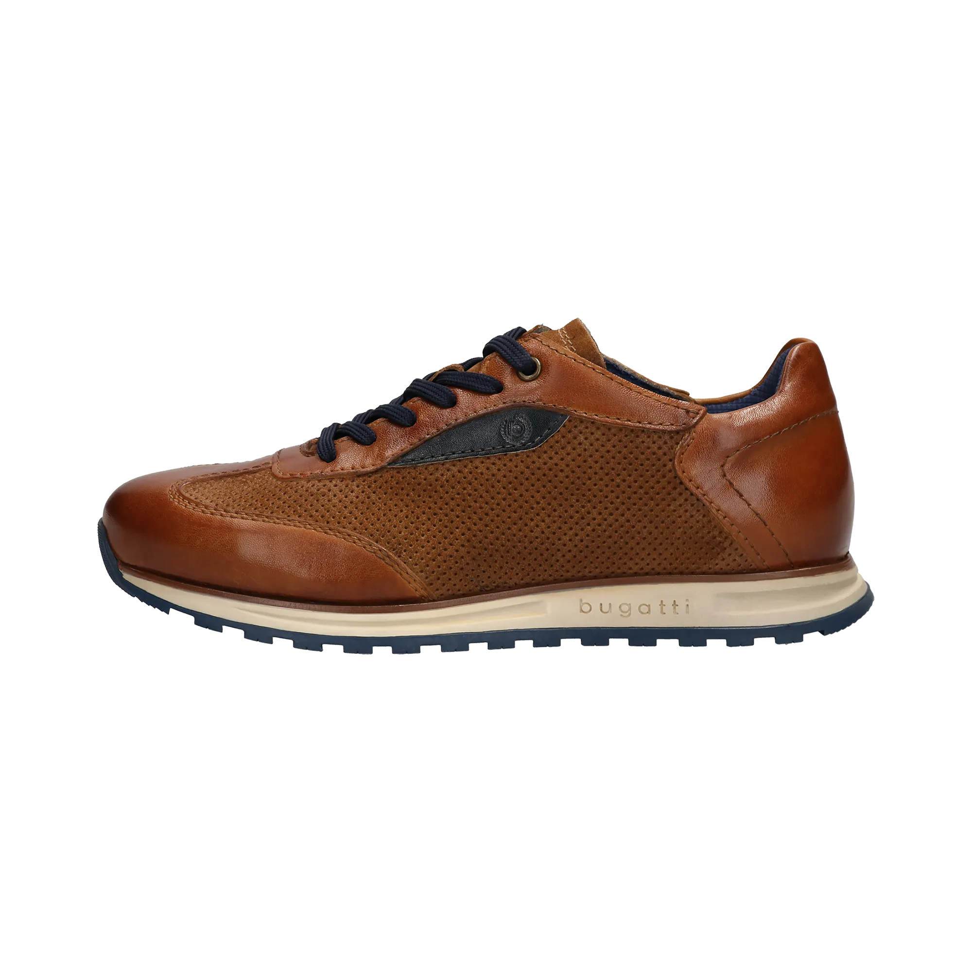 Sneaker cognac
