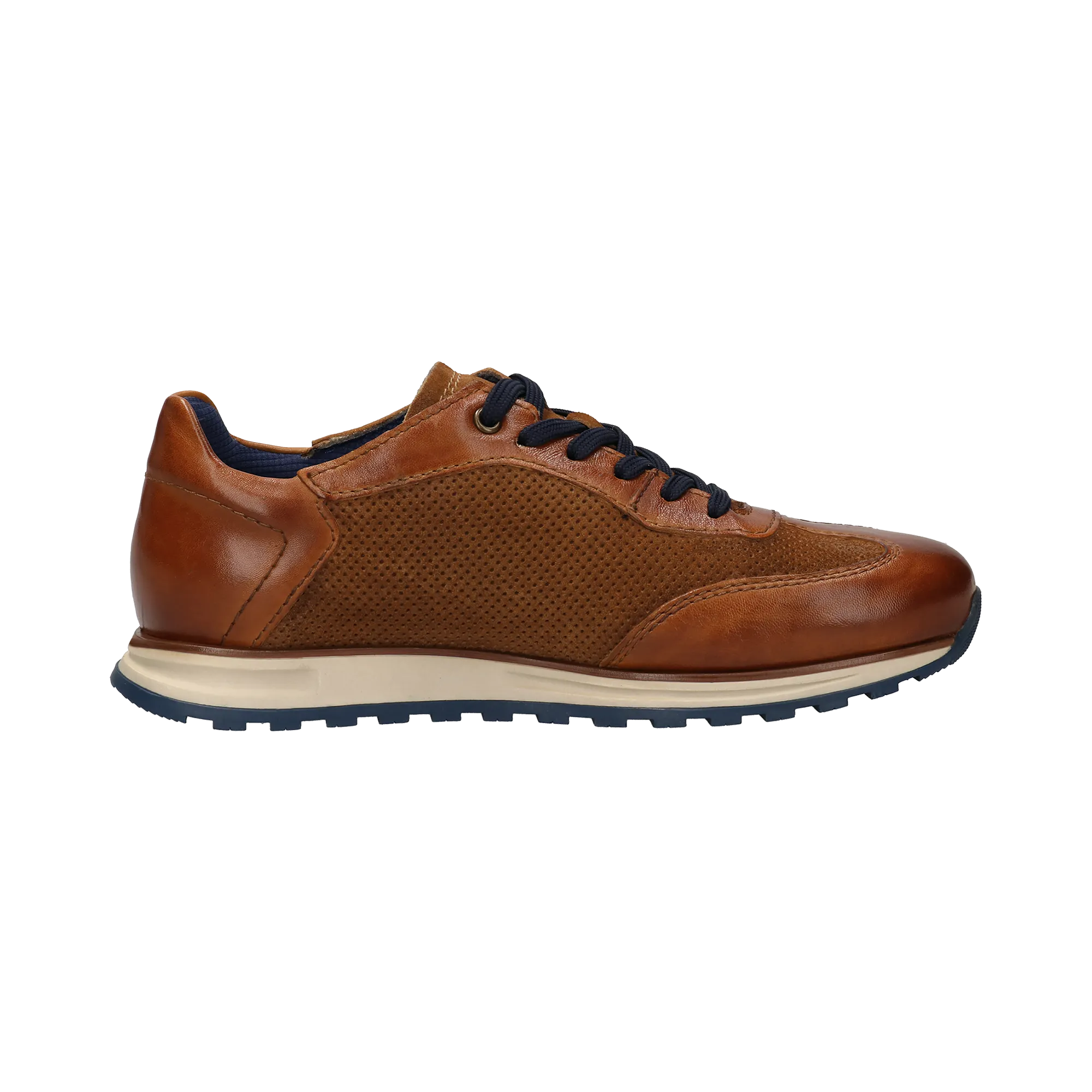 Sneaker cognac