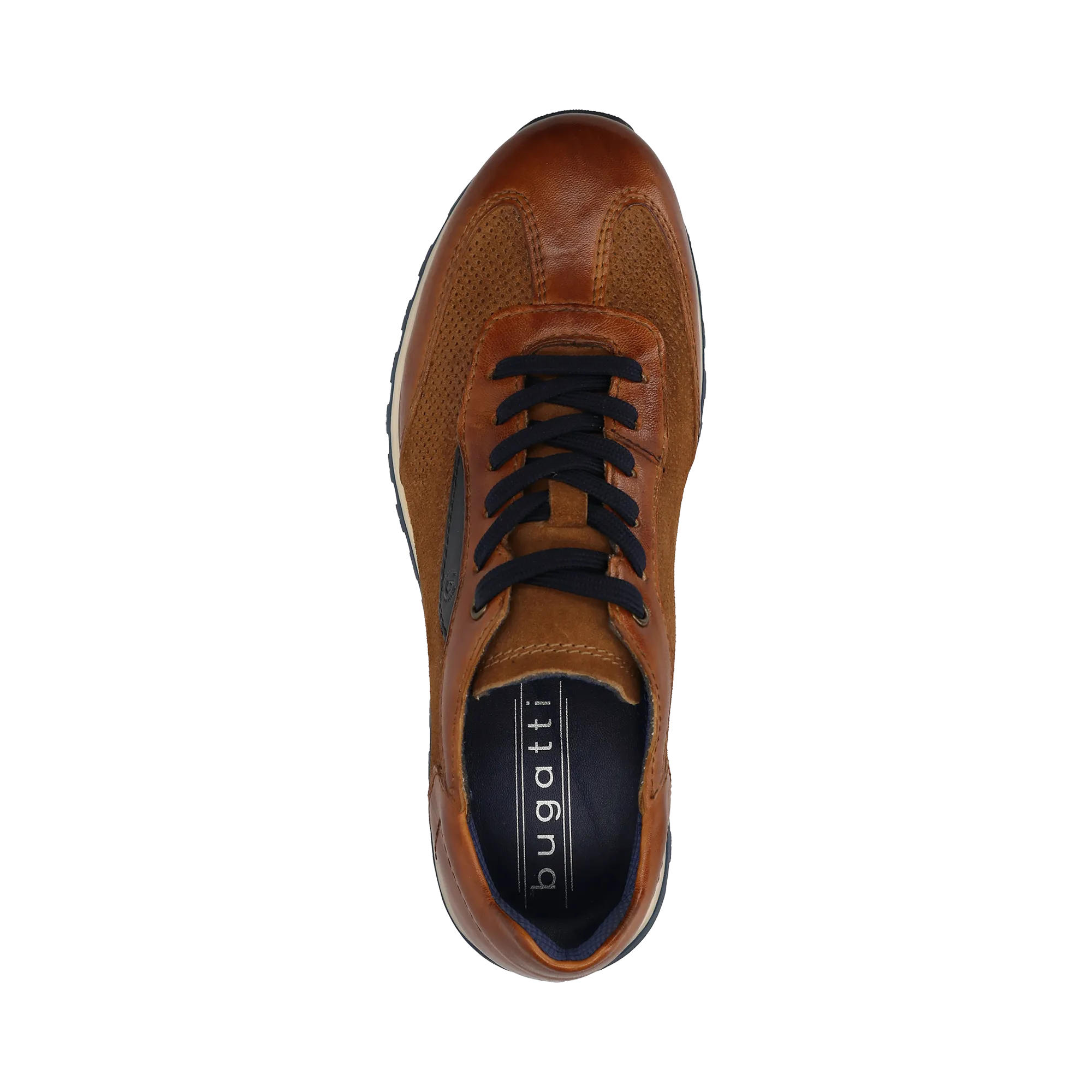 Sneaker cognac