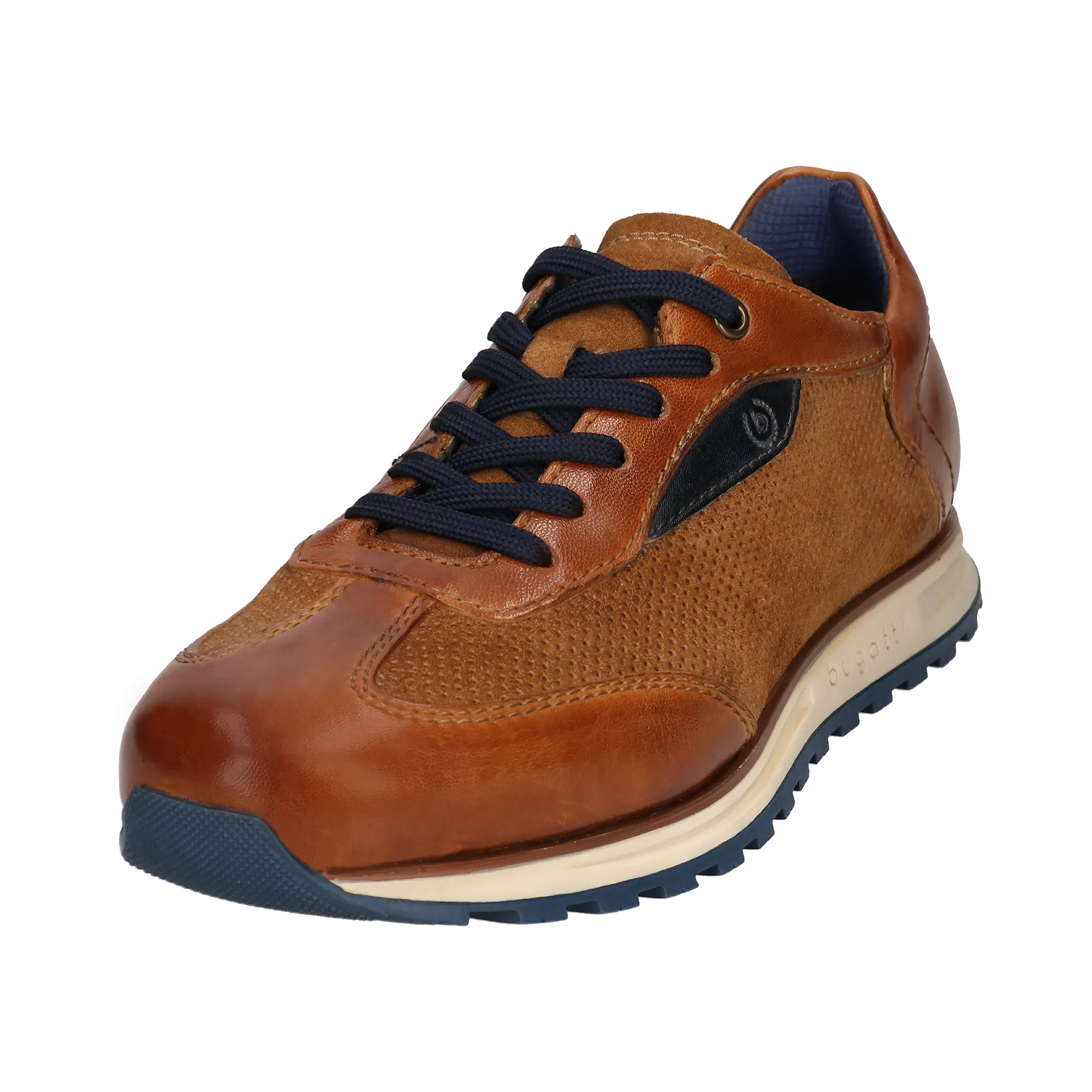 Sneaker cognac