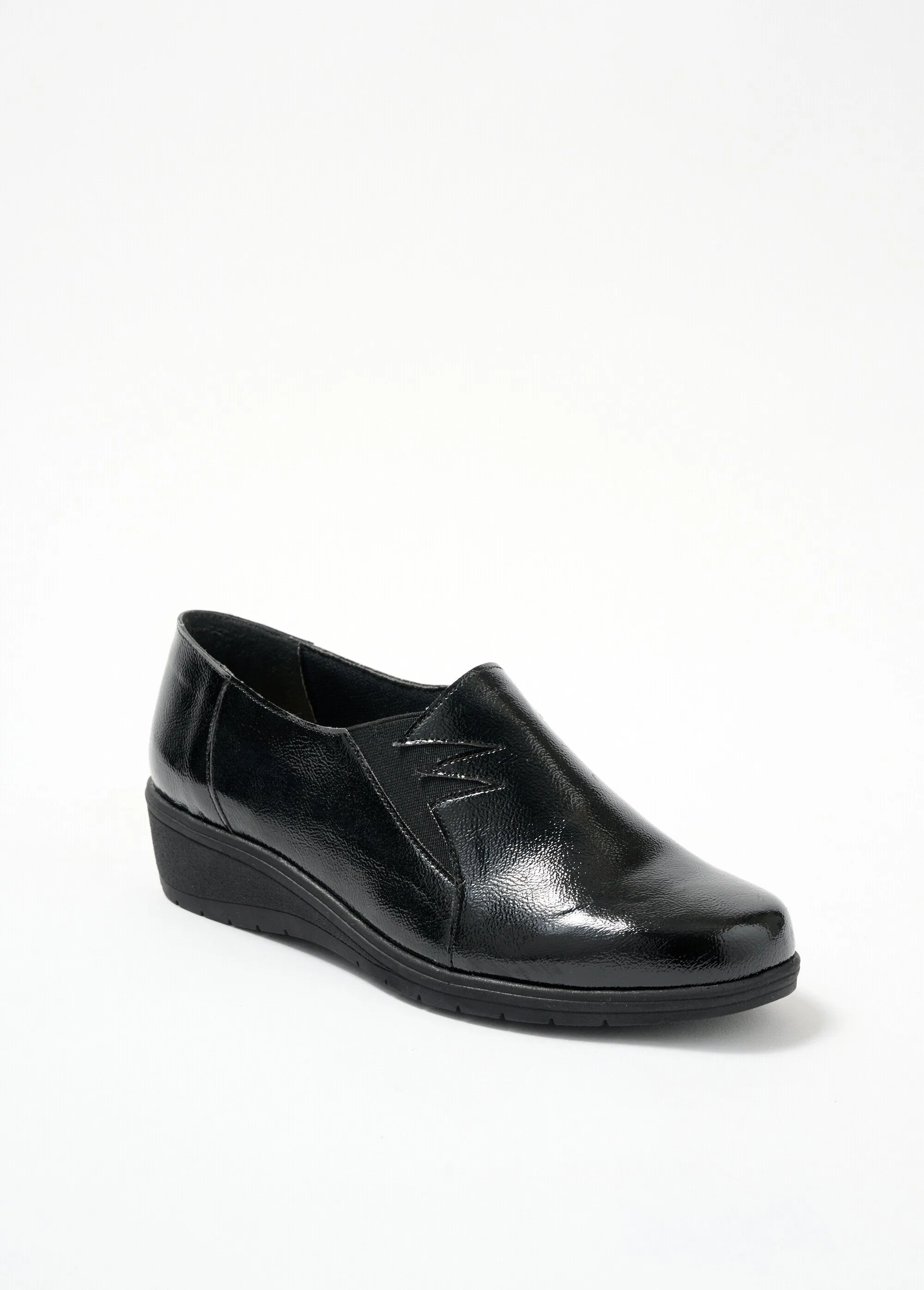 Soft, elasticated comfort loafers