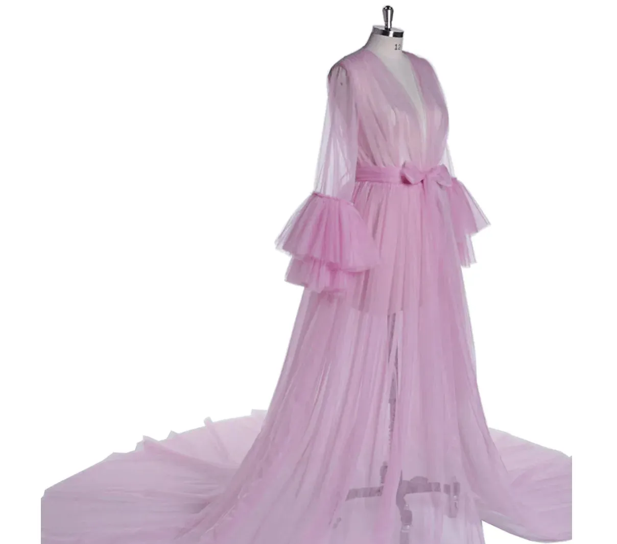 Soft Tulle Luxury Robe