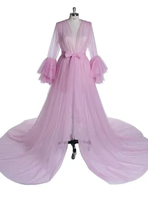 Soft Tulle Luxury Robe