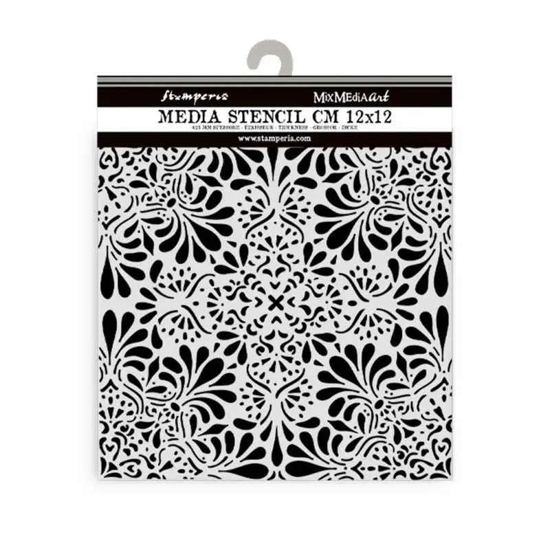 Stamperia - Thick Stencil - Master Of Magic - Lace