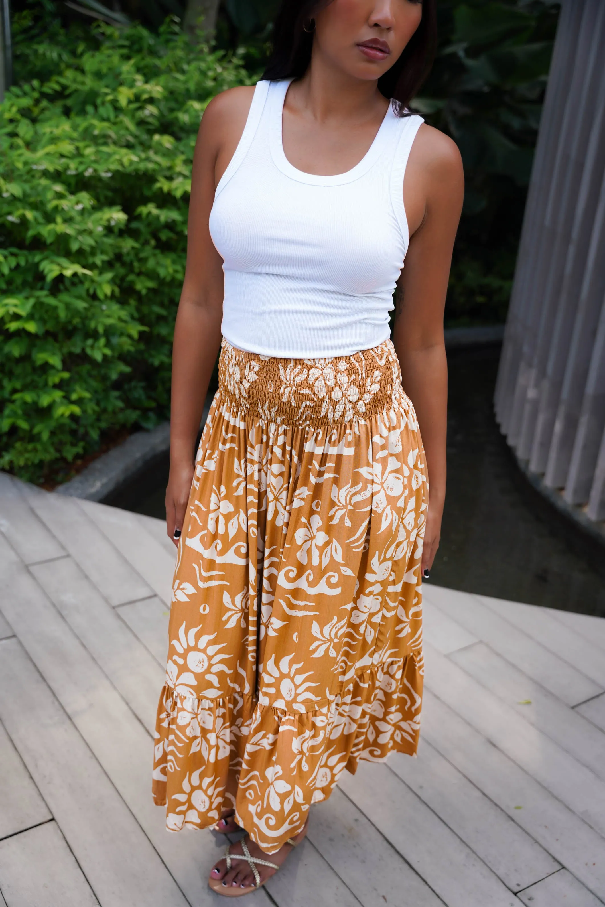 Stella Skirt - Aloha Cream