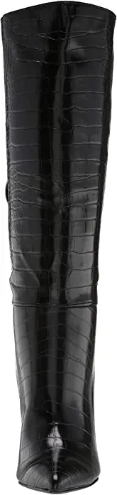Steve Madden Women's Triumph Fashion Boot, Blue Crocodile, 10