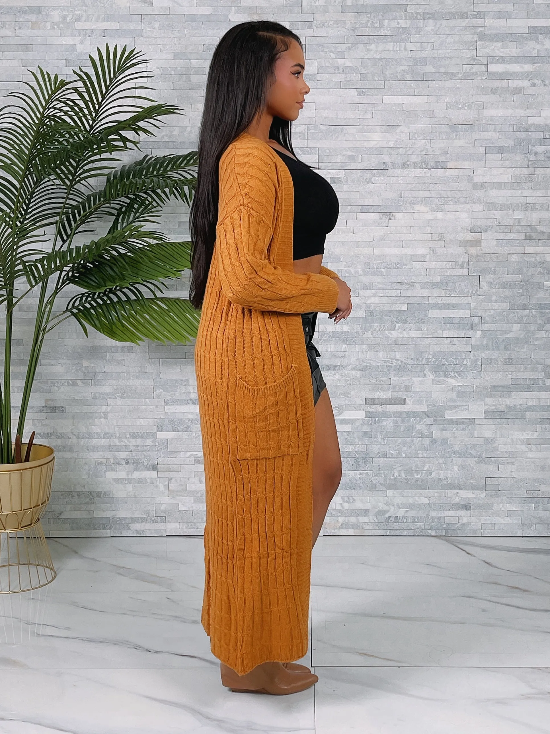 SW10P - LIGHTWEIGHT MAXI CARDIGAN (2PCS)