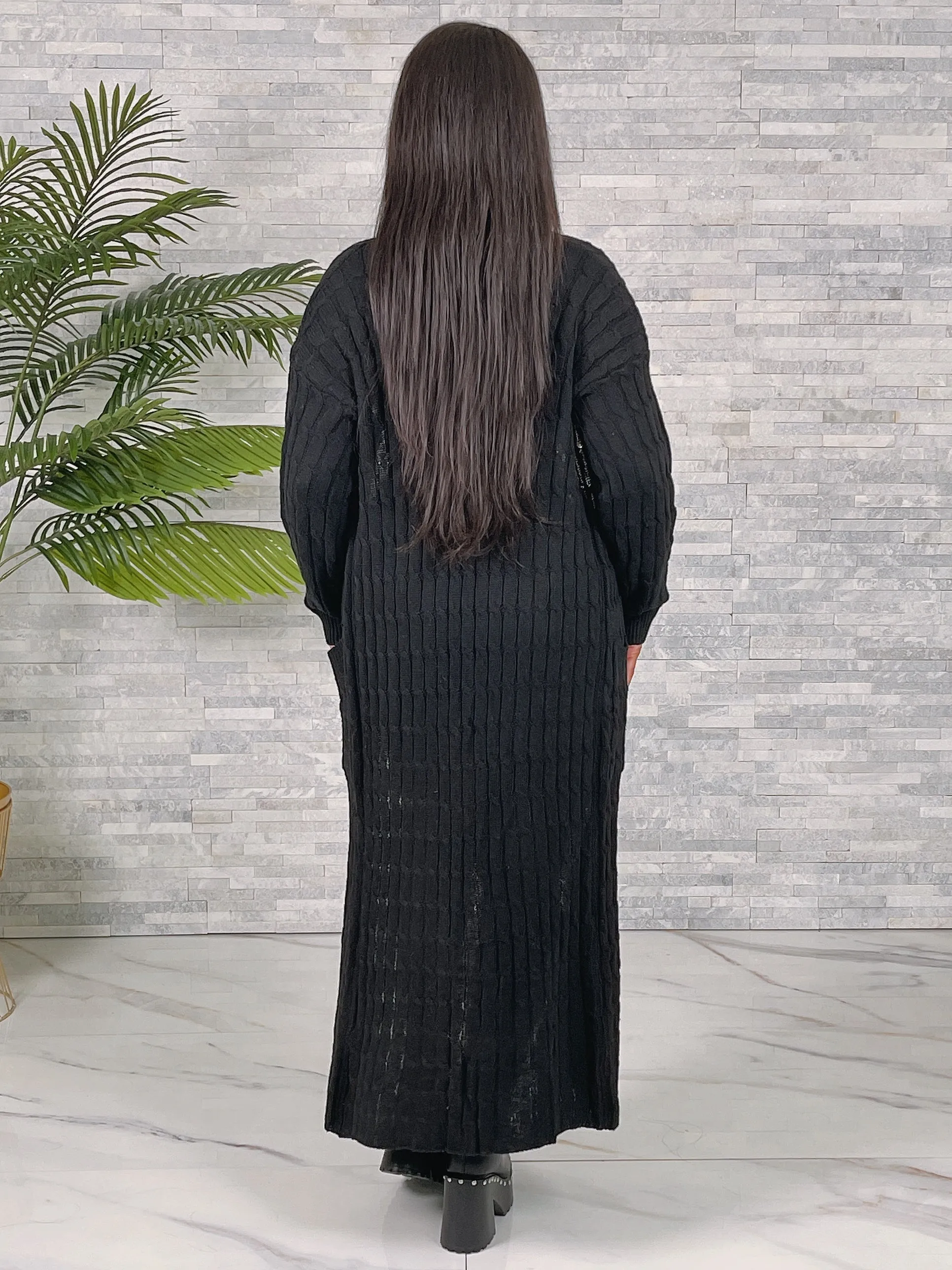 SW10P - LIGHTWEIGHT MAXI CARDIGAN (2PCS)